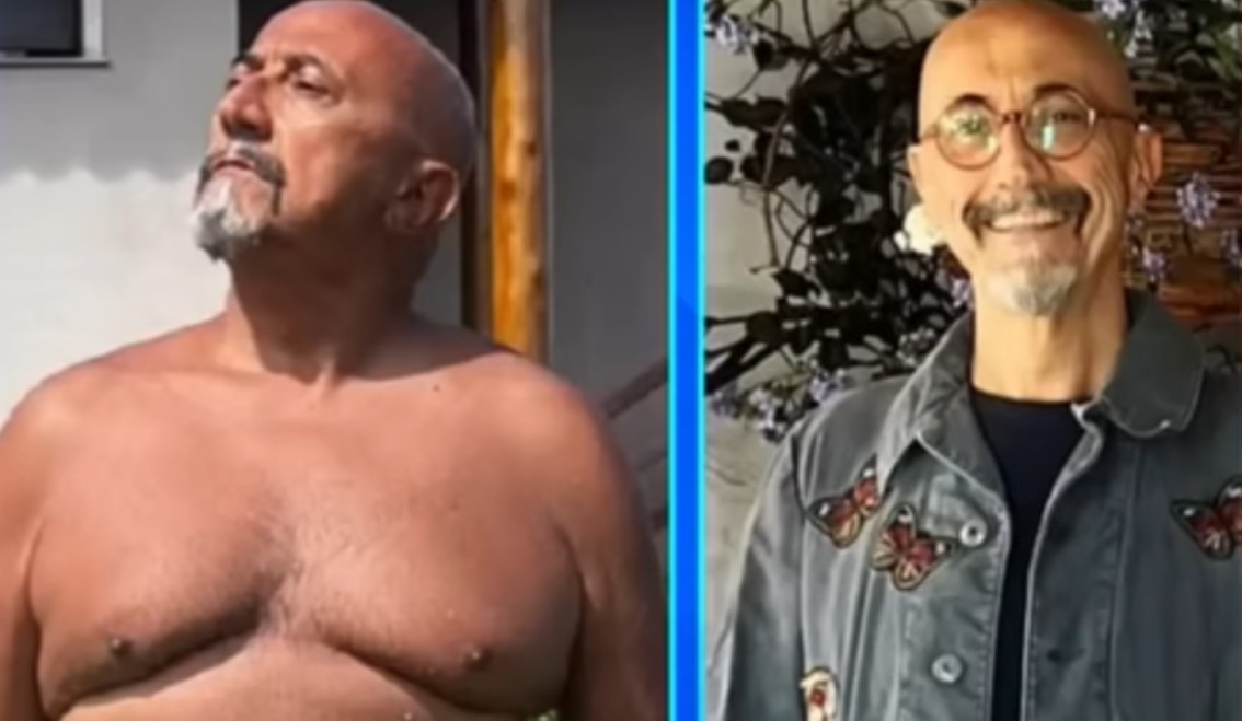 ''Pesavo 125 chili, oggi peso 85 chili'': l'ex conduttore tv Beppe Quintale torna in Rai per parlare della sua incredibile perdita di peso