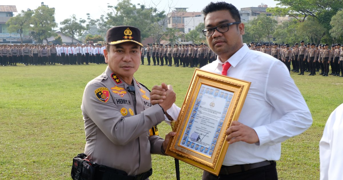 Sangar, Polisi di Riau Tak Pandang Bulu Sikat Peredaran Narkoba Ratusan Kilogram Sabu Sampai Diganjar Penghargaan