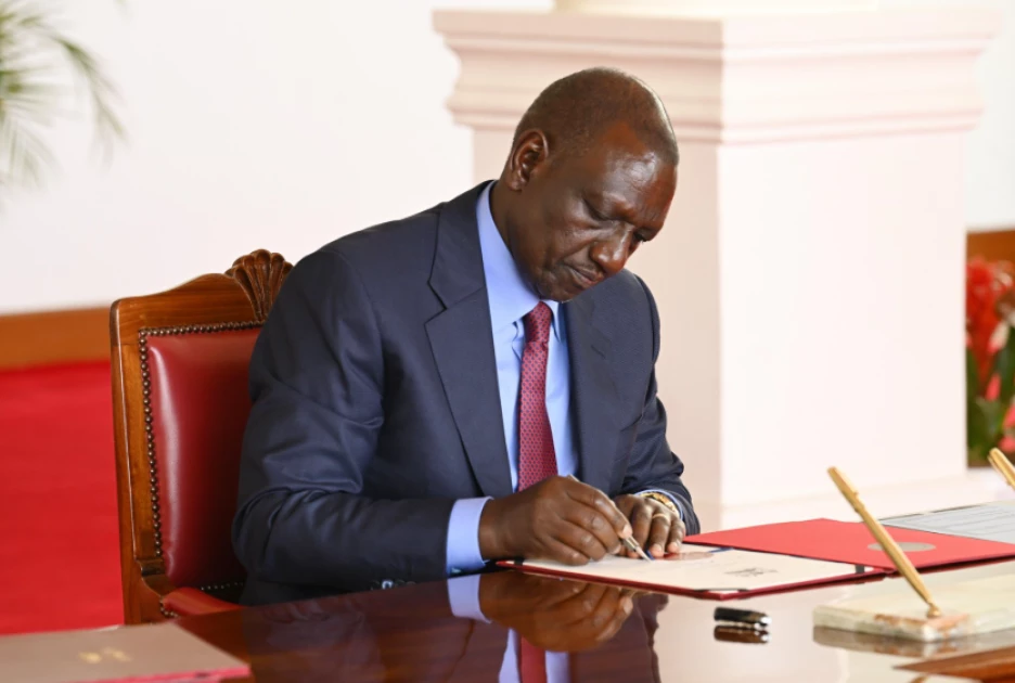 President Ruto signs 2025 Finance Bill into law