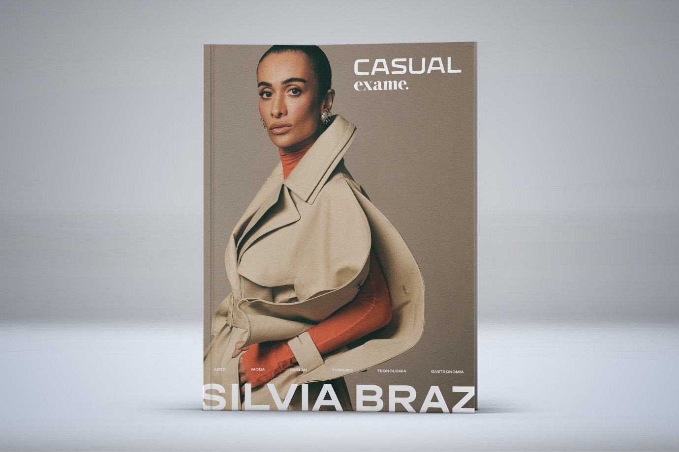 Casual, o estilo de vida da EXAME, ganha versão impressa com Silvia Braz na capa!