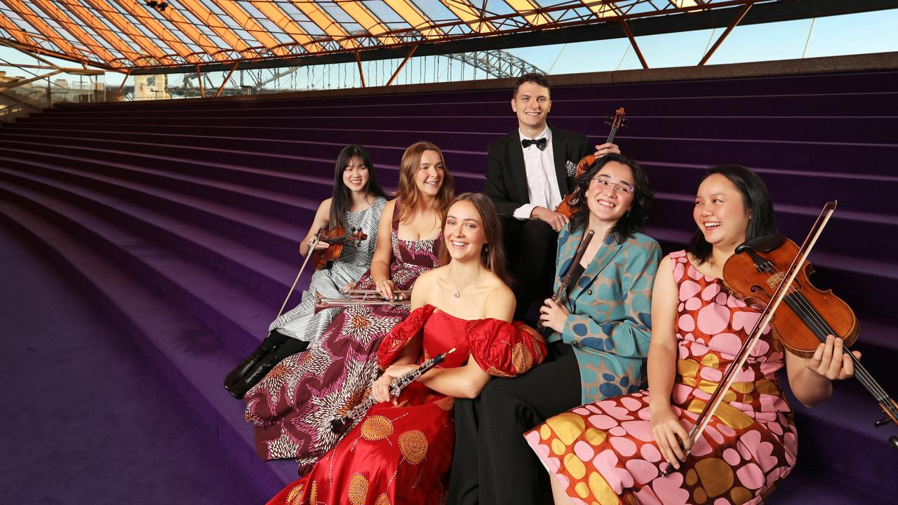 Australian Youth Orchestra jets to Europe while wearing homeland on their sleeves