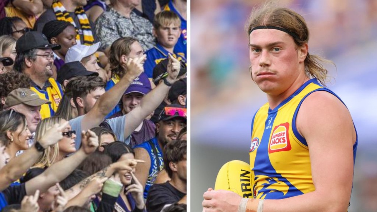 AFL Controversy: West Coast Fans Give Harley Reid the Finger
