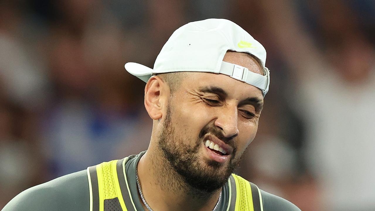Nick Kyrgios crashes out of Australian Open in first-round loss to Jacob Fearnley