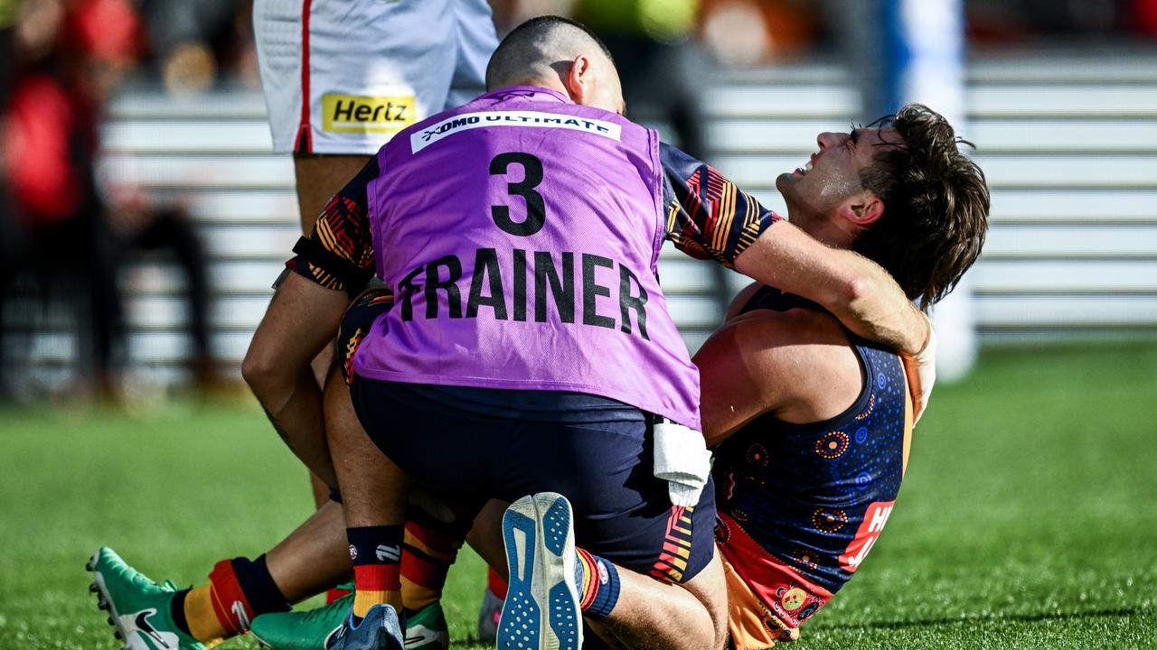 'Significant concern' for key Crows forward Josh Rachele in comeback win