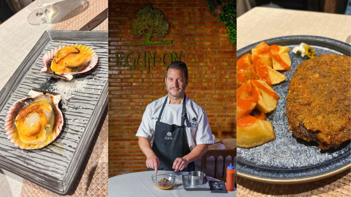 El sacrificio de una familia y la pasión por la cocina: la historia de Edu Collado y Egun-On a 5 minutos de IFEMA