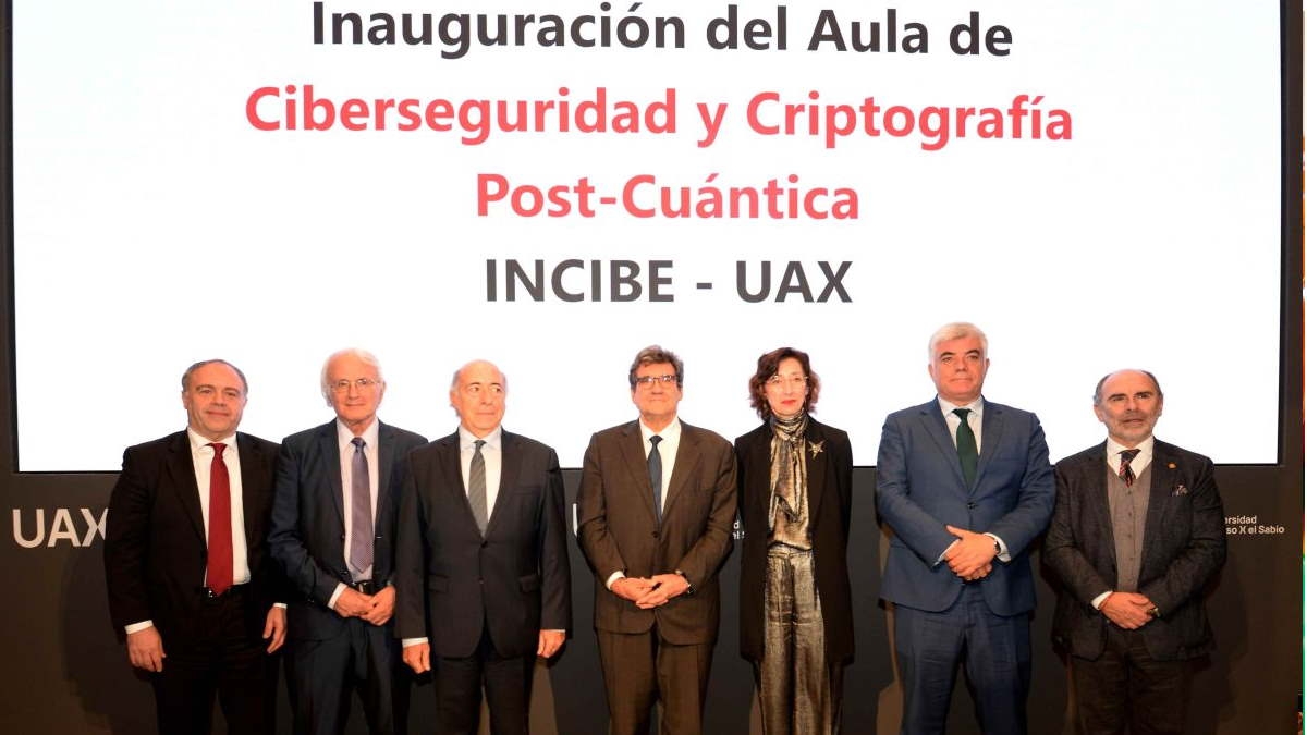 UAX e Incibe lanzan el Aula de Ciberseguridad y Criptografía Post-cuántica para impulsar la seguridad digital