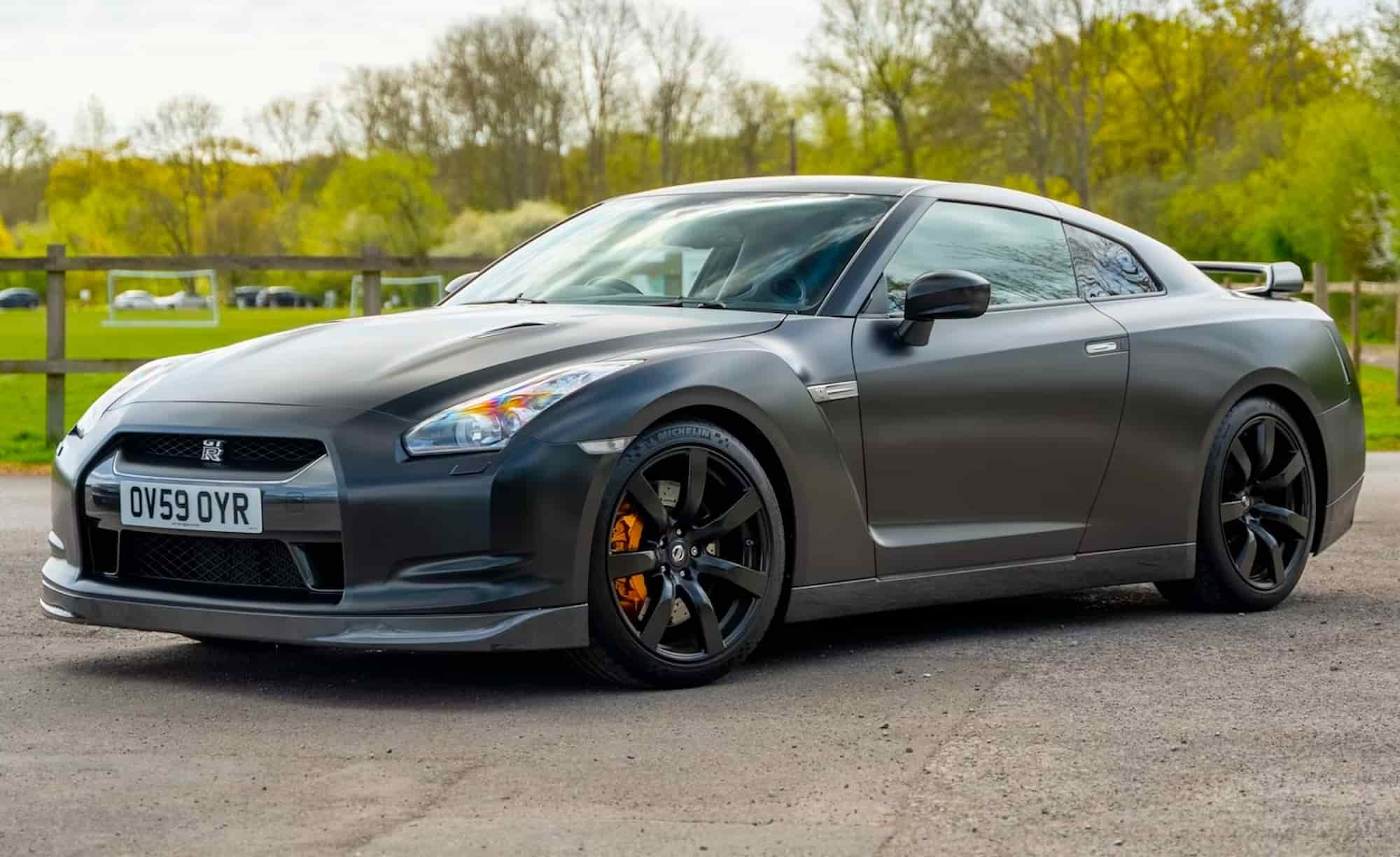 Эксклюзивный Nissan GT-R бывшего чемпиона Формулы-1 выставлен на продажу