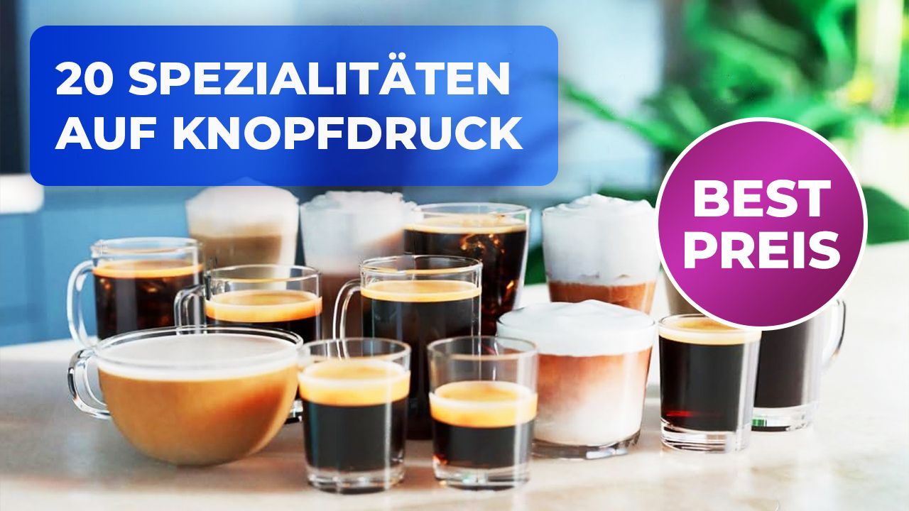 Philips 2000 Serie 4300: Der Kaffeevollautomat für Genießer mit 20 Spezialitäten und Milchperfektion