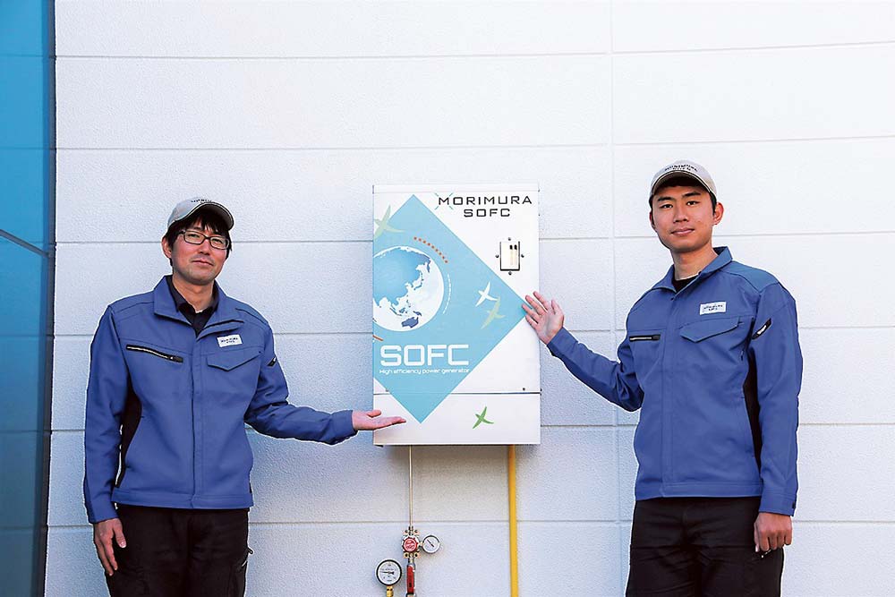 小型・高効率！森村SOFCのモノジェネSOFCシステム開発：2027年商用化へ、水素混合運転にも対応