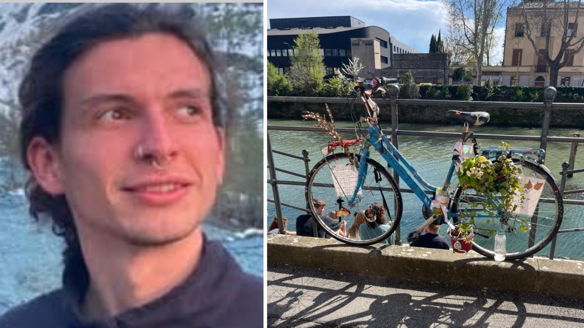 Addio a Lewin Weituschat: la bicicletta azzurra esposta a Padova in sua memoria