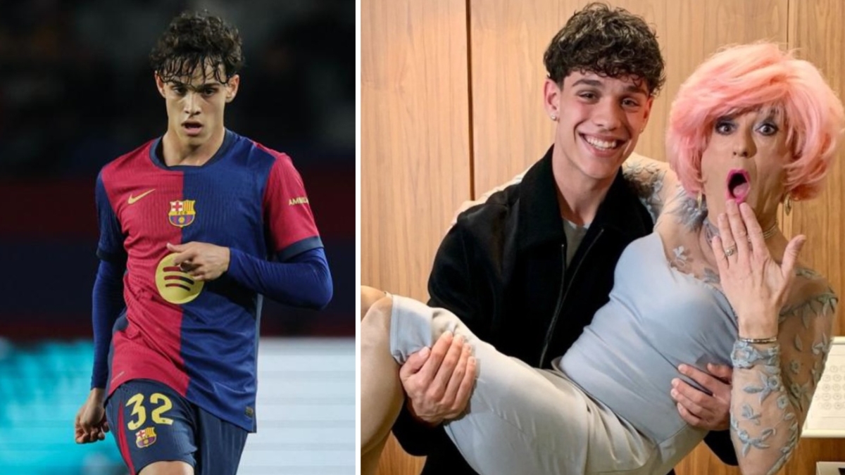 Hector Fort del Barcellona vittima di insulti omofobi per una foto con un'attivista LGBTQ+