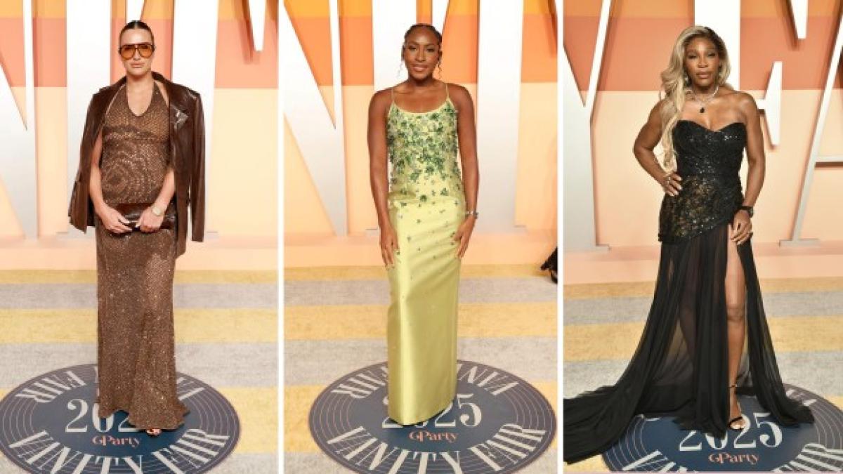 Il tennis agli Oscar: da Gauff a Serena Williams, ecco le stelle della racchetta sul red carpet