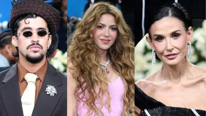 Met Gala 2025: Bad Bunny, Shakira, Demi Moore y todas las celebridades que estuvieron en el evento [FOTOS]