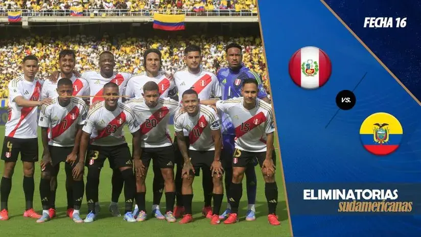¡No te lo pierdas! Perú vs. Ecuador EN VIVO: ¿Dónde ver el crucial partido por las Eliminatorias 2026?
