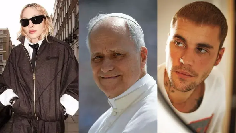 Madonna y Justin Bieber, entre las celebridades emparentadas con el papa León XIV