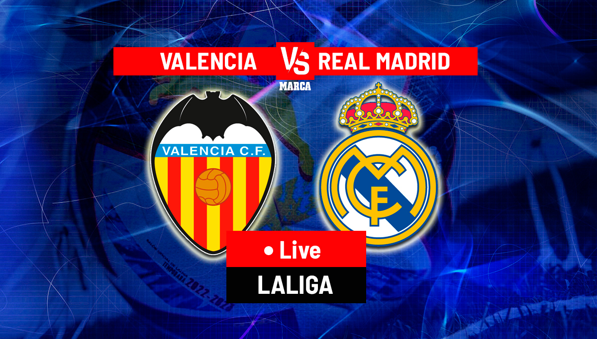 ¡En vivo! Valencia vs Real Madrid: Minuto a minuto de LaLiga 24/25