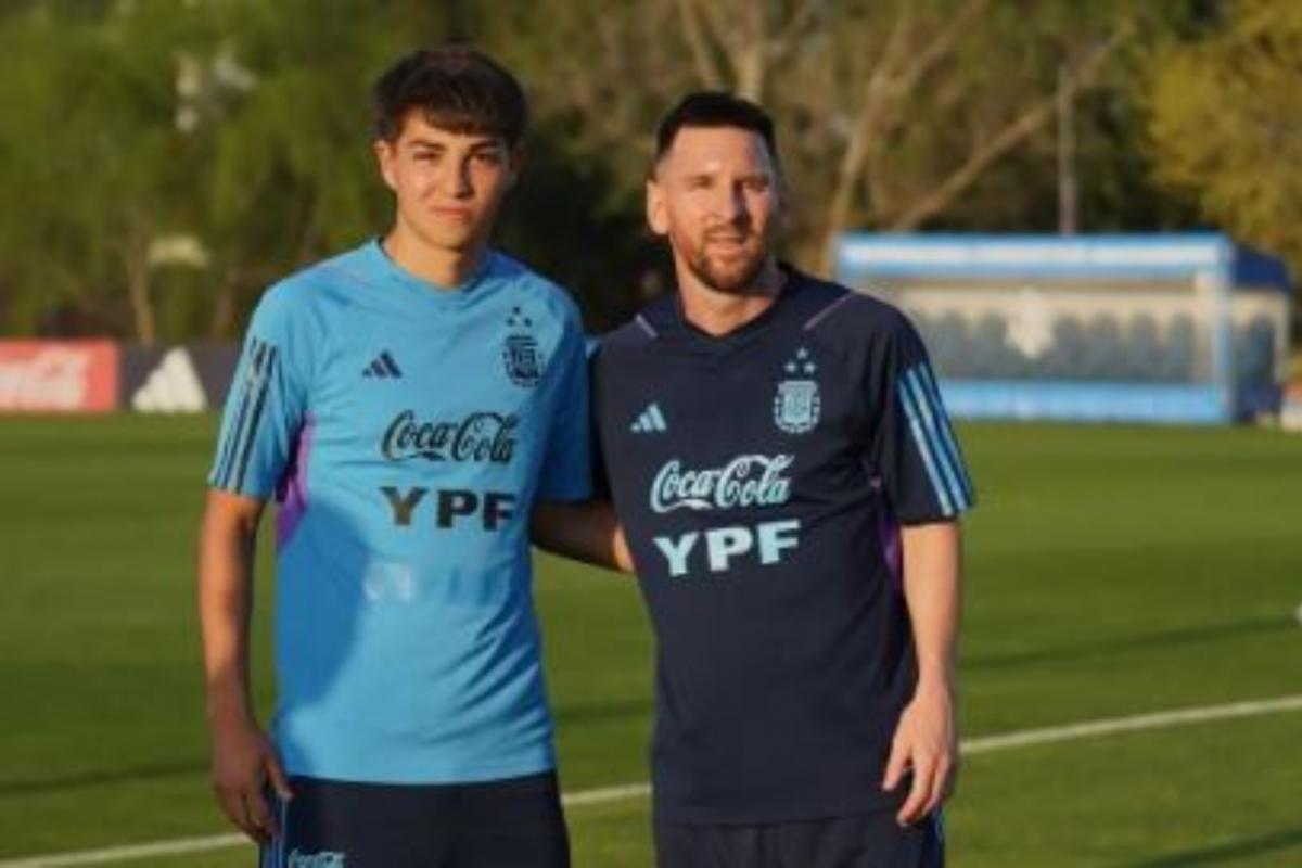 Valentino Acuña, de hacer de doble de Messi en el documental de Álex de la Iglesia a golear en Primera