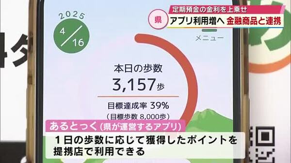 大分県の健康アプリ「あるとっく」が金融商品と連携、利用者増加を目指す