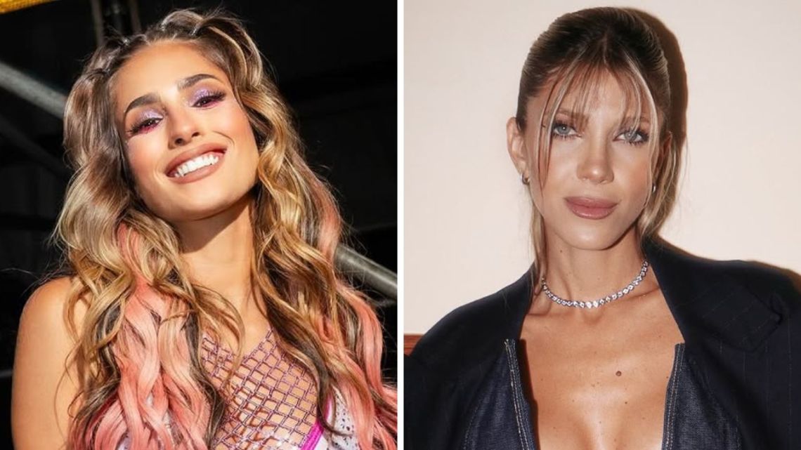 ¿Quién luce mejor en rosa pastel? Juli Poggio y Cande Ruggeri nos muestran sus looks