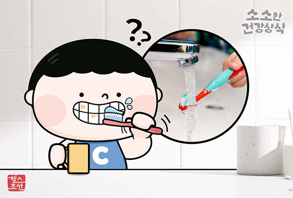치약에 물 묻히면 안 되는 이유? 전문가가 알려주는 올바른 양치 습관