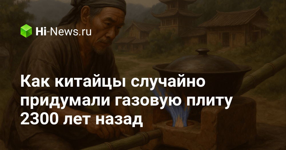 Случайное открытие: как древние китайцы придумали первую газовую плиту 2300 лет назад