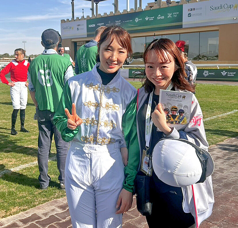 日本のトップジョッキー永島まなみがサウジで初の海外挑戦！