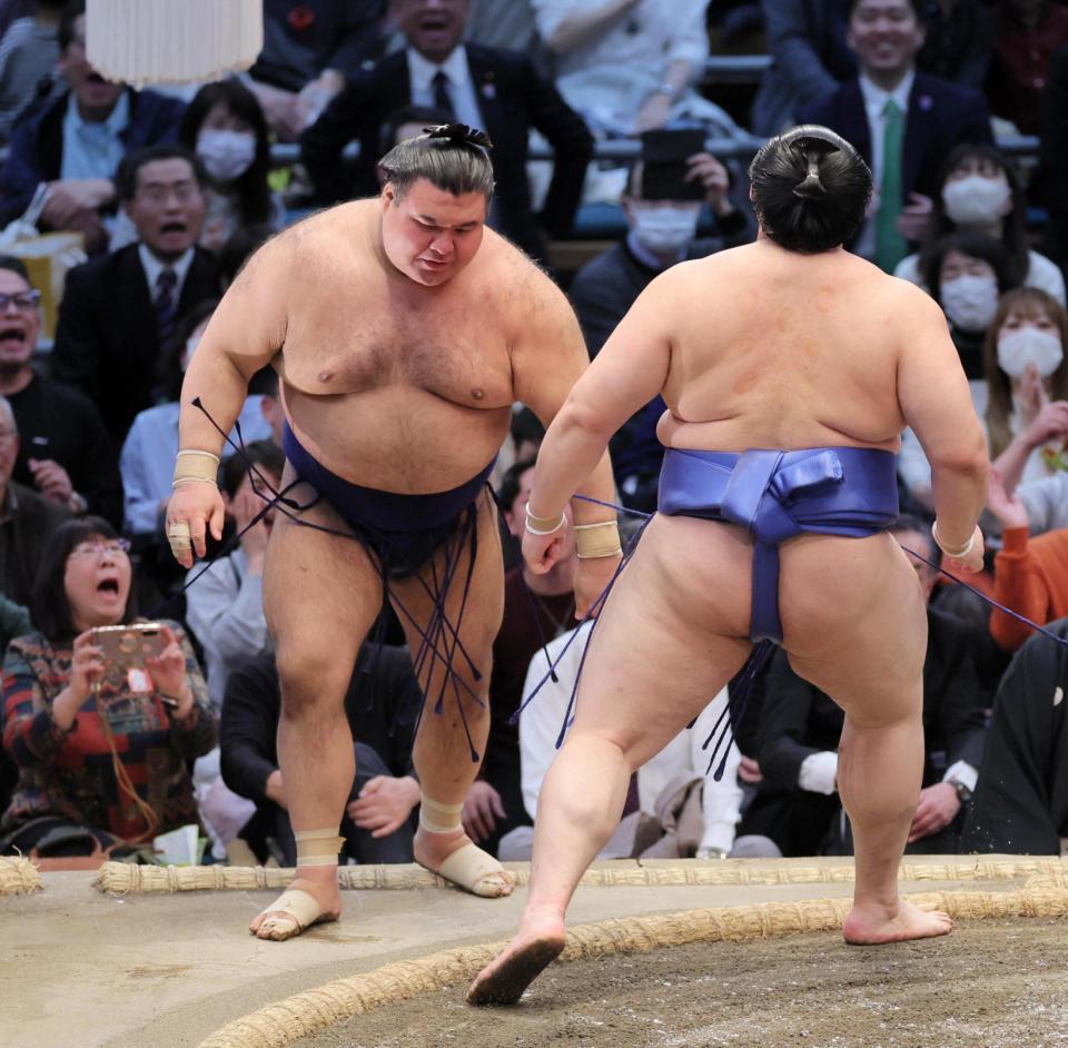 高安、優勝決定戦で大の里に敗れる！無念のV逸