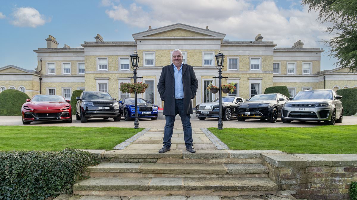 From Rags to Riches: Car Sales Tycoon's Inspiring Journey to a £500m Fortune and a 56-Room Mansion