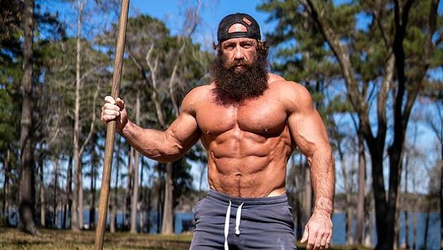 Liver King looks unrecognisable in old high school pictures - and looks worlds away from the super-buff 'ancestral lifestyle' influencer