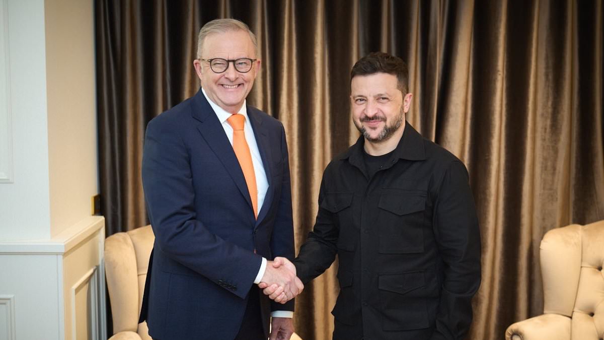 Albanese and Zelensky Seal Stronger Ties: A Pivotal Moment for Australia-Ukraine Relations