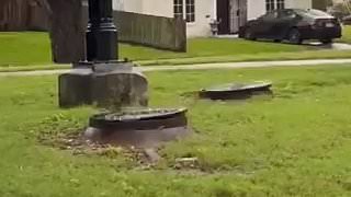 Mysterious Floating Manhole Covers in [US State Name] Spark Fears and Prompt Urgent Investigation