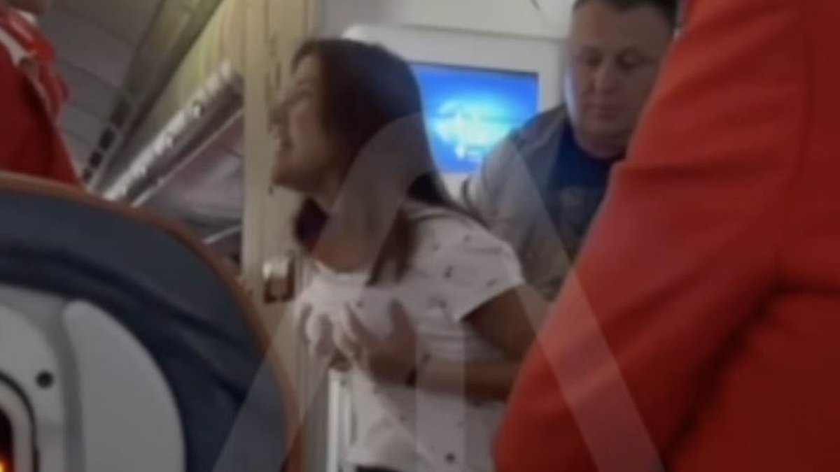 Viral Video: Passenger Restrained on Flight After Disruptive Behavior & Upgrade Demand