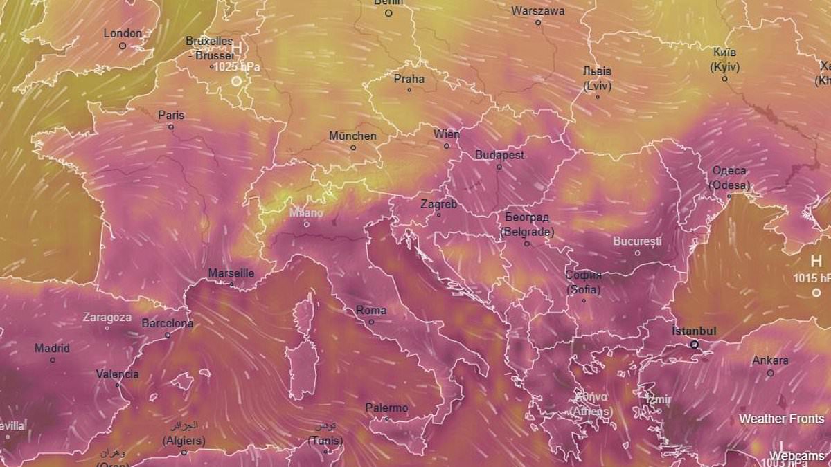 Gelombang Panas Maut Melanda Eropa: Spanyol Siaga, Jalanan Meleleh di Italia, Kebakaran Hutan Landa Yunani – Sementara Badai Mematikan Mengubah Jalan Menjadi Sungai