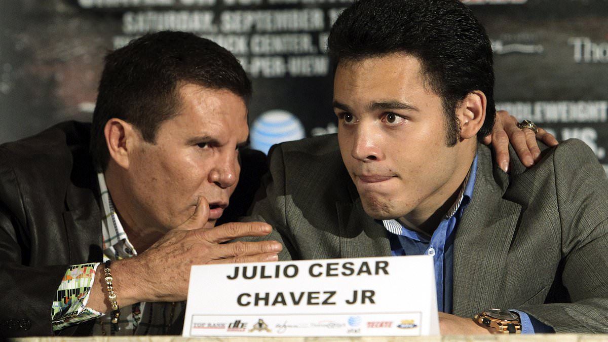 Julio Cesar Chavez Jr's legendary father breaks silence on son's ICE arrest over 'cartel links'