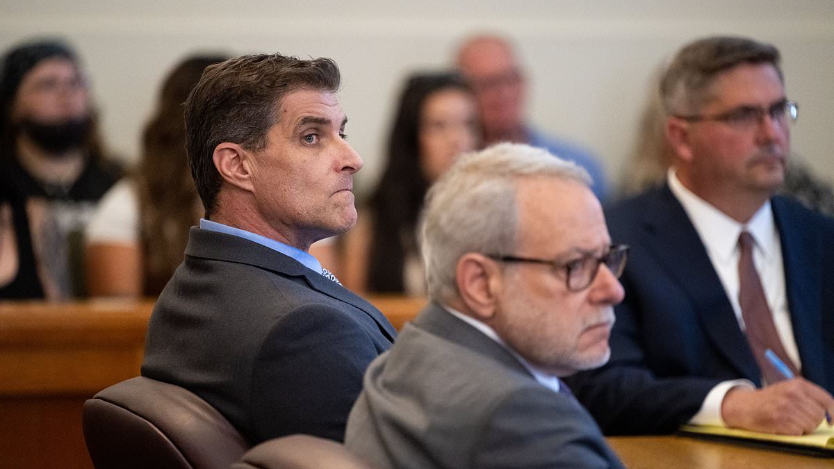 Daniel Serafini stares down jury as former MLB pitcher learns fate after father-in-law's murder