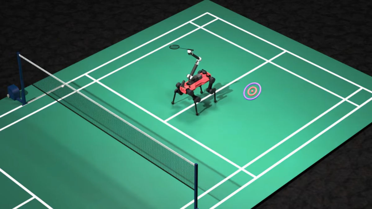 İnanılmaz! ANYmal Robot, Badminton Raketini Elinden Alıyor: Yapay Zeka Sporu Öğreniyor!