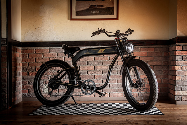 渋谷発eバイクブランドROCKA FLAMEが発表、クラシックな電動アシスト自転車「BASARA」