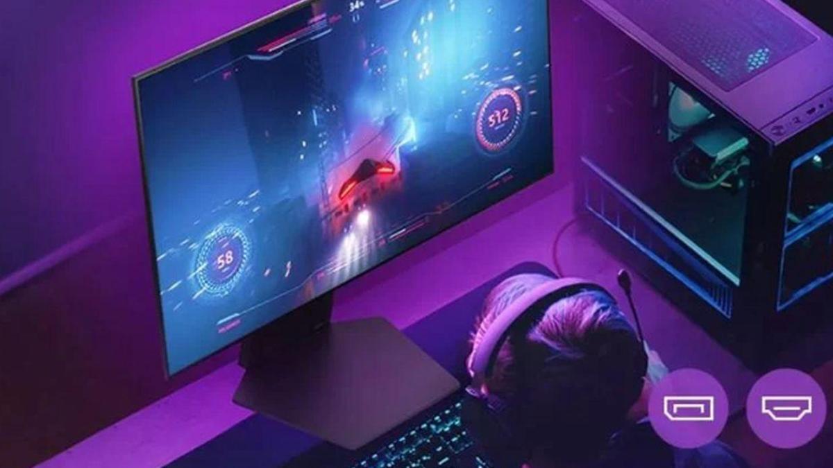 Oyun tutkunlarına hitap eden en yeni OLED monitörünü tanıttı