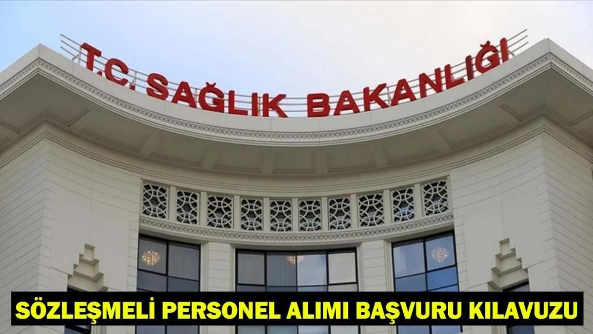 Sağlık Bakanlığı Sözleşmeli Personel Alımı Başvuruları Başladı! Kılavuz Yayınlandı mı, Ne Zaman Başvurabiliriz?