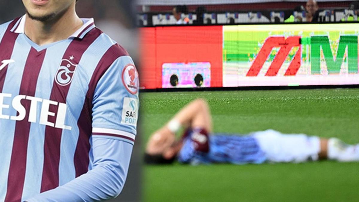 Trabzonspor'da sakatlık şoku! Golcü oyuncu Galatasaray maçında yok