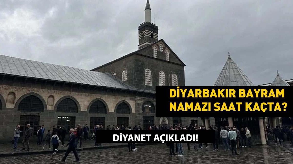 Diyarbakır Bayram Namazı Saati 2025 - Kurban Bayramı Namazı Diyarbakır'da Saat Kaçta Kılınacak?