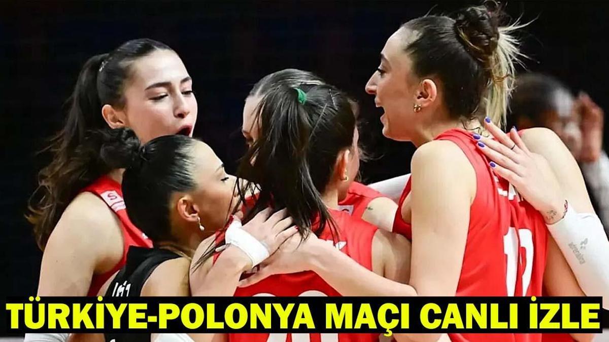 FIVB Milletler Ligi'nde Dev Maç: Türkiye - Polonya Voleybol Heyecanı Canlı Yayında! (TRT Spor)