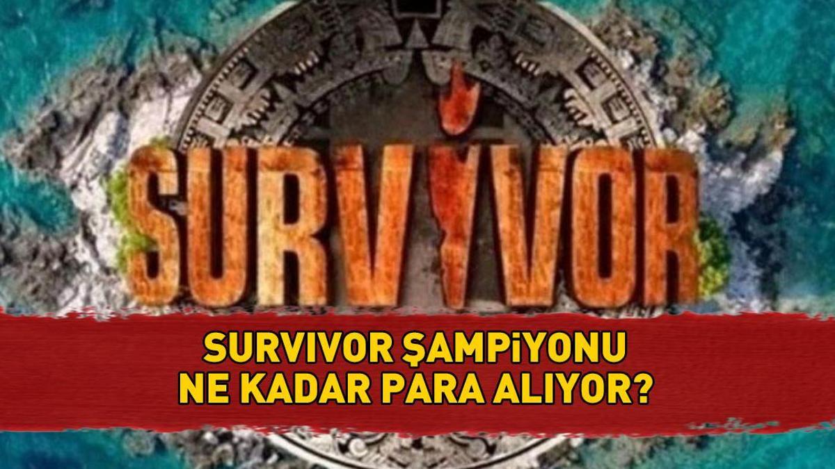 Survivor şampiyonu ne kadar para alacak, kaç TL? Survivor 2025 para ödülü!