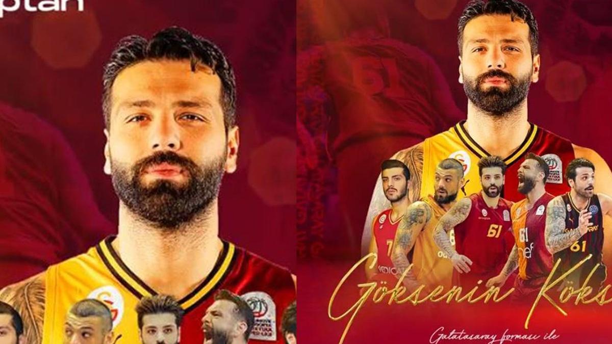 Galatasaray, Göksenin Köksal'a veda etti