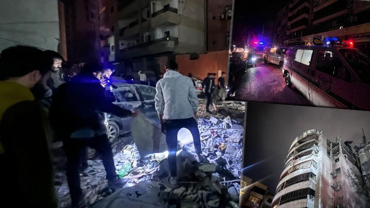 İsrail'in Beyrut Saldırısı: 4 Ölü, 7 Yaralı!