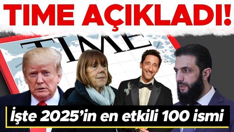 Time Dergisi'nin 2025'in En Etkili 100 İsmine Giren Yıldızlar: Trump, Şara ve Sürpriz İsimler!