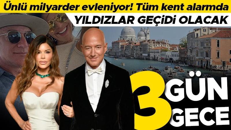 Jeff Bezos ve Lauren Sanchez'in Muhteşem Düğünü: 3 Gün Süren Kutlamalar Başlıyor!