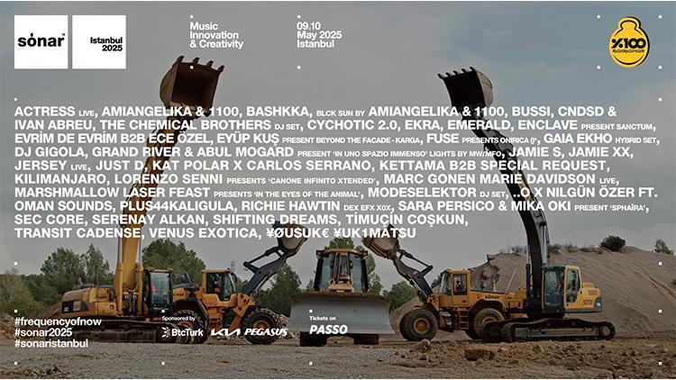 İstanbul'u Sarsacak Sónar Istanbul: Müzik, Sanat ve Teknoloji Festivali Zorlu PSM'de!
