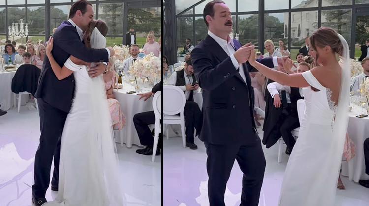 Gelin Babasıyla Duygu Dolu Dans: Unutulmaz Bir Düğün Hikayesi!
