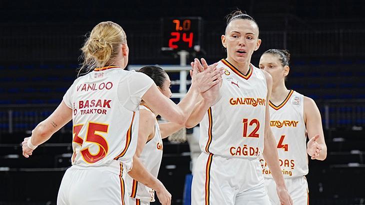 Galatasaray Çağdaş Faktoring, BOTAŞ'ı Dev Galibiyetle Uğurladı! Play-off'ta İlk Maçta Güç Gösterisi